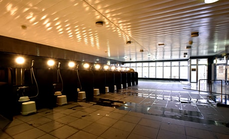 写真:洗い場